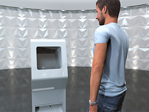 Contactless hand disinfector